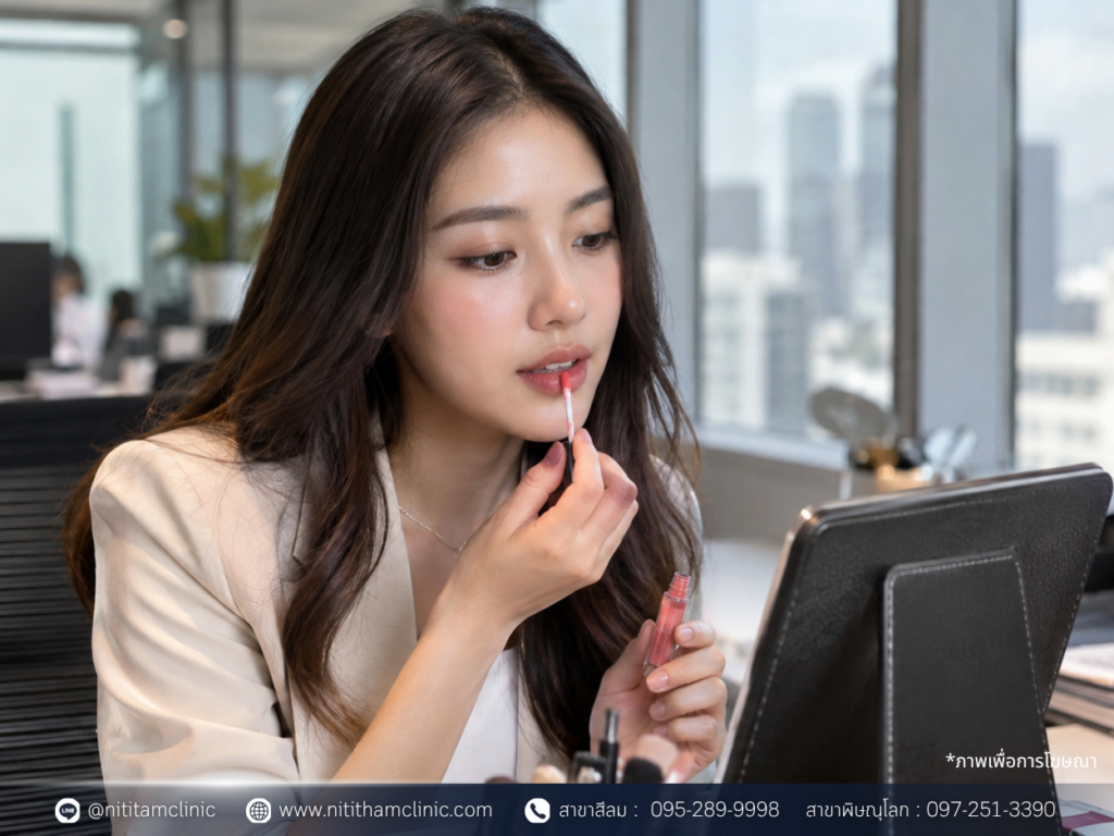 ระหว่างวัน ต้องดูแลอย่างไรเมื่อมีทั้งสิวและเครื่องสำอางบนหน้า